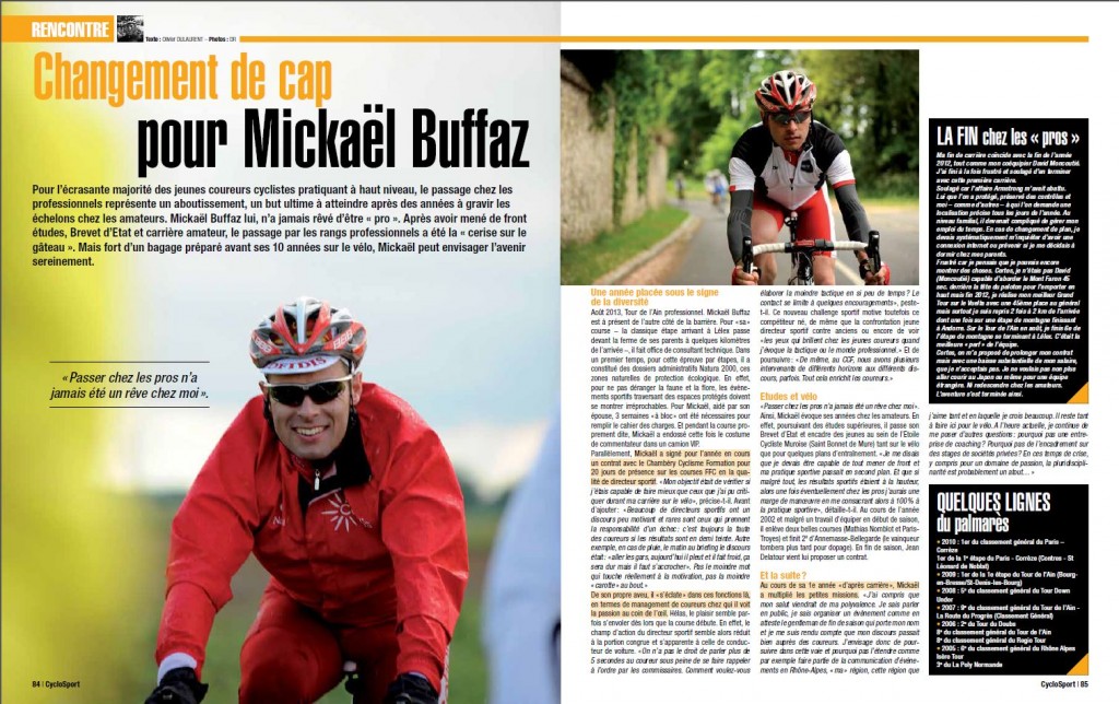 article sur mickael Oct2013